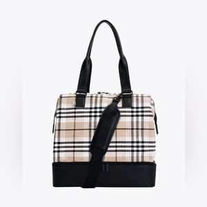 Beis Limited Edition Mini Weekender in Plaid